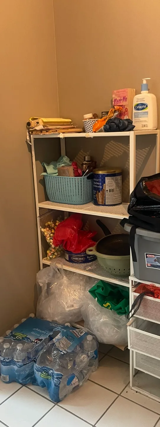 IKEA White Metal Shelving Unit image indicator(3)