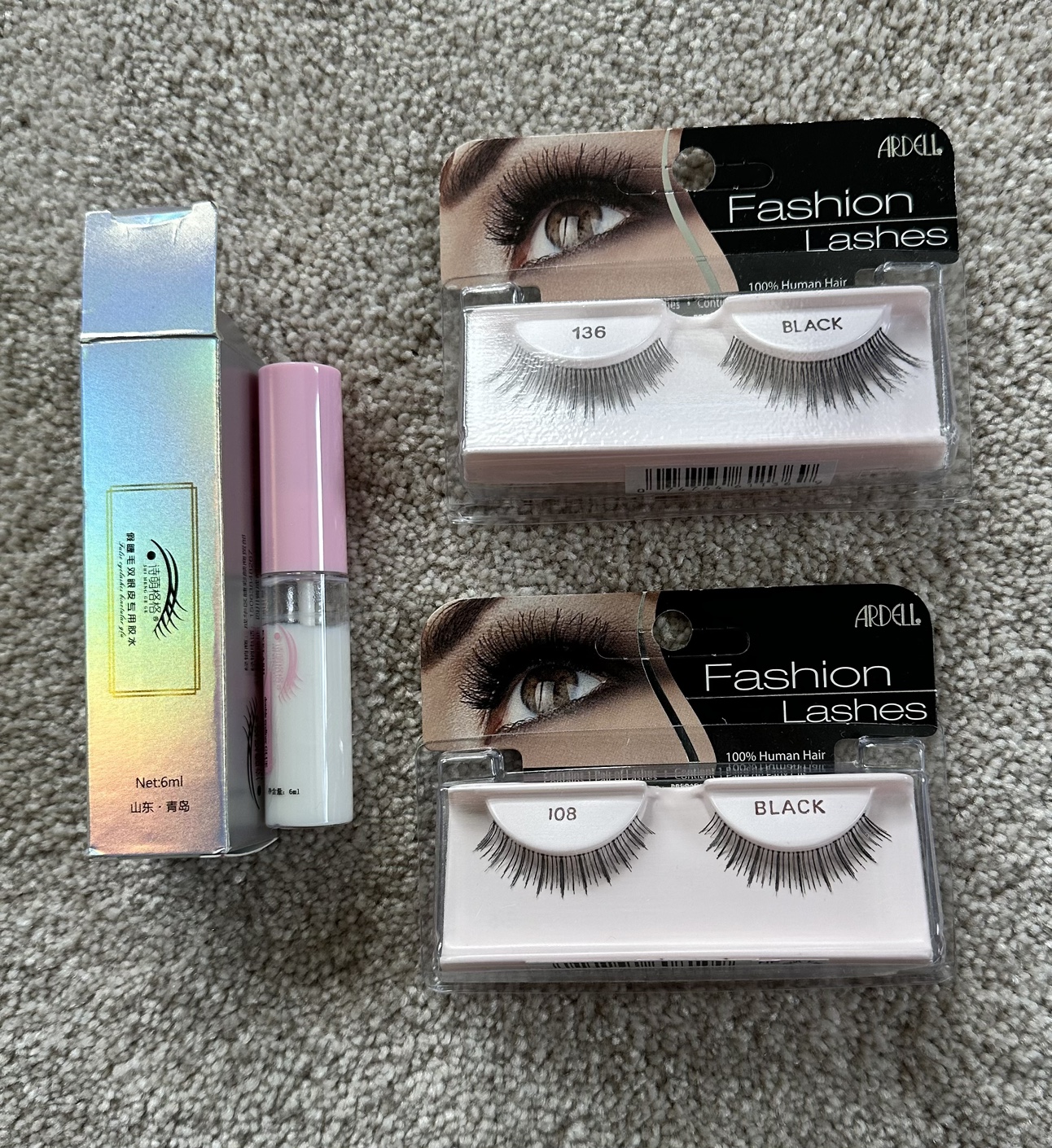 10 pairs Ardell Fashion Lashes Bundle with eyelash glue - photo 2