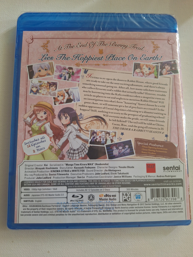 Is the Order a Rabbit? Season 2 Blu-ray - photo 2