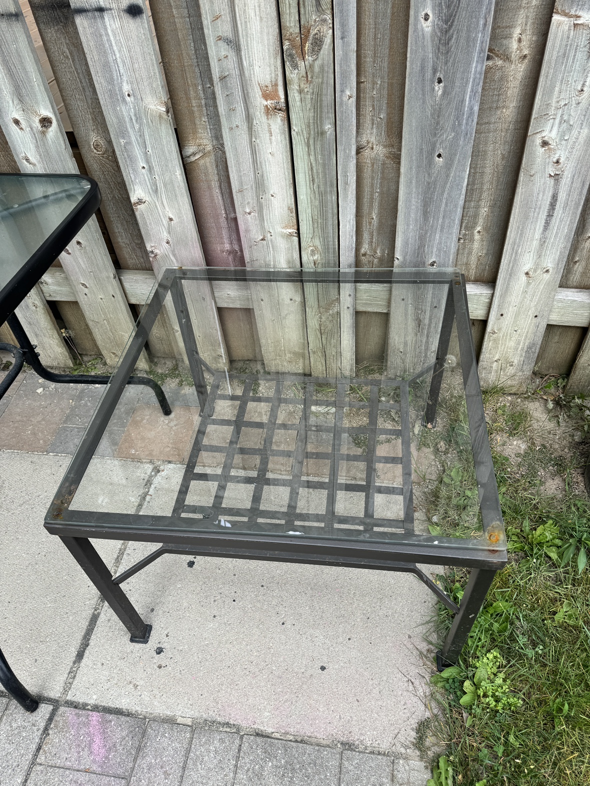 Glass Top Coffee Table