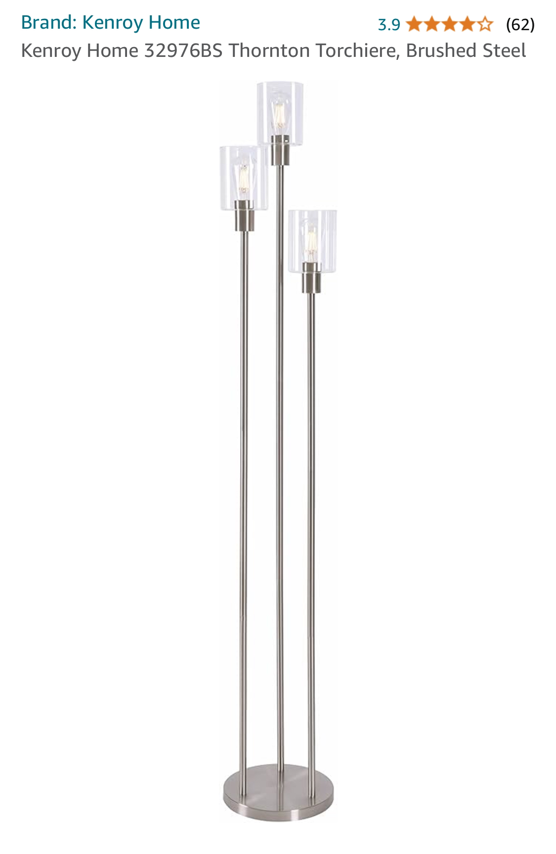 Kenroy home Floor Lamp