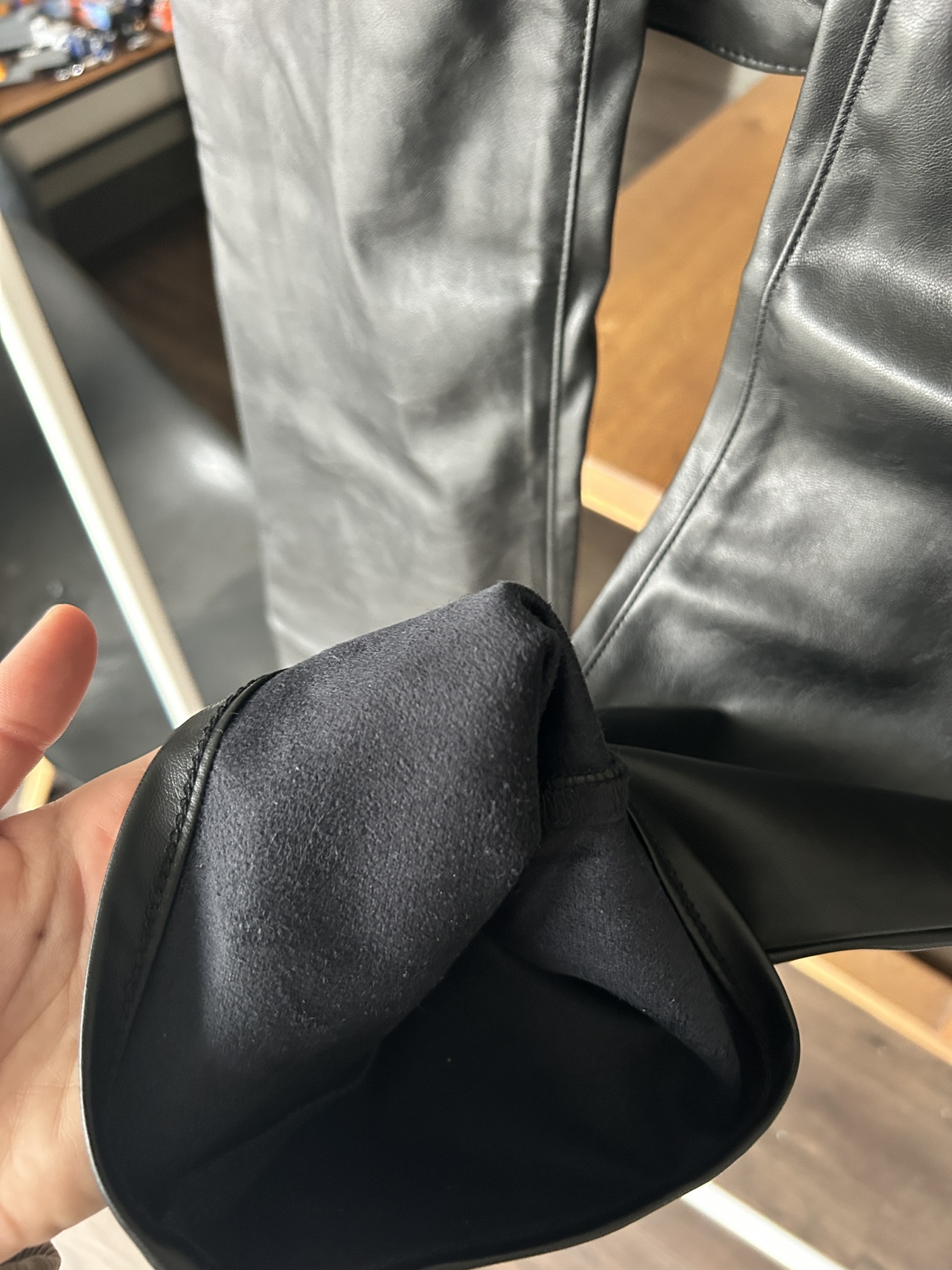 Gap Faux Leather Pants - photo 3