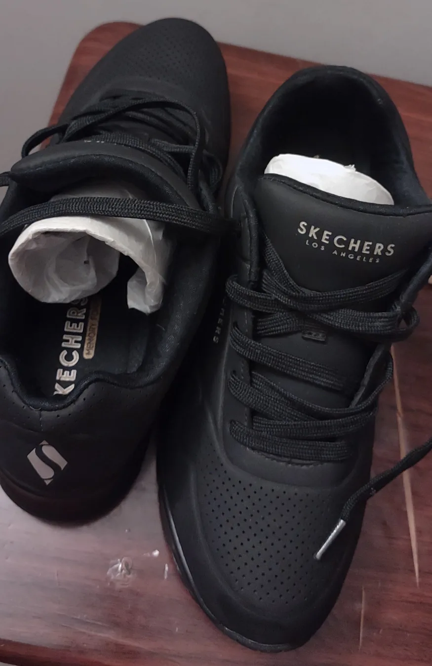 Skechers Women's  Black Sneakers image indicator(3)