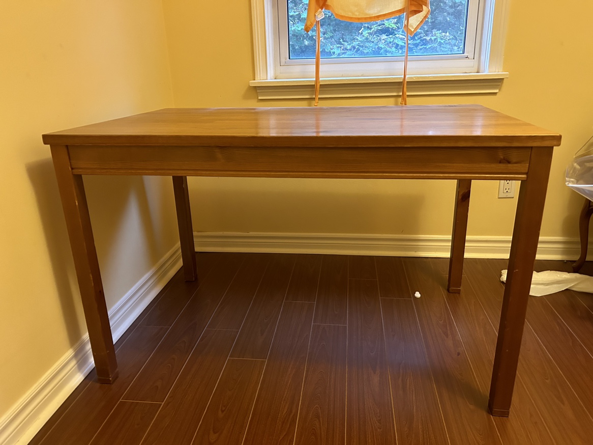 Wooden Table and Chair Set - photo 4