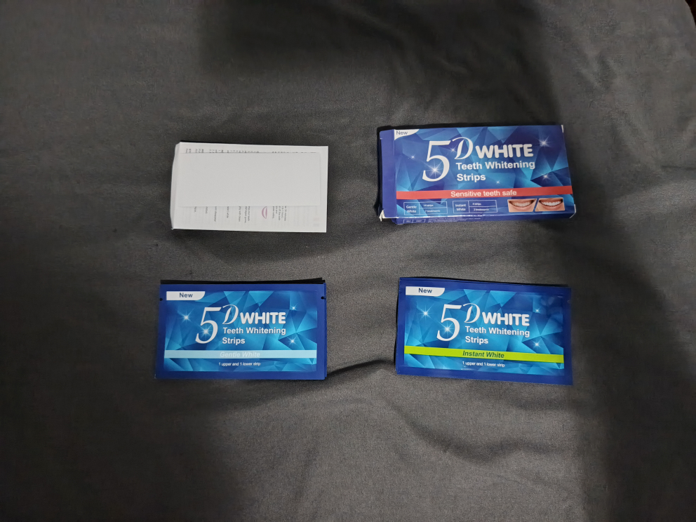 5D White Teeth Whitening Strips - photo 4