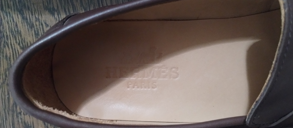 Hermes Leather Loafers