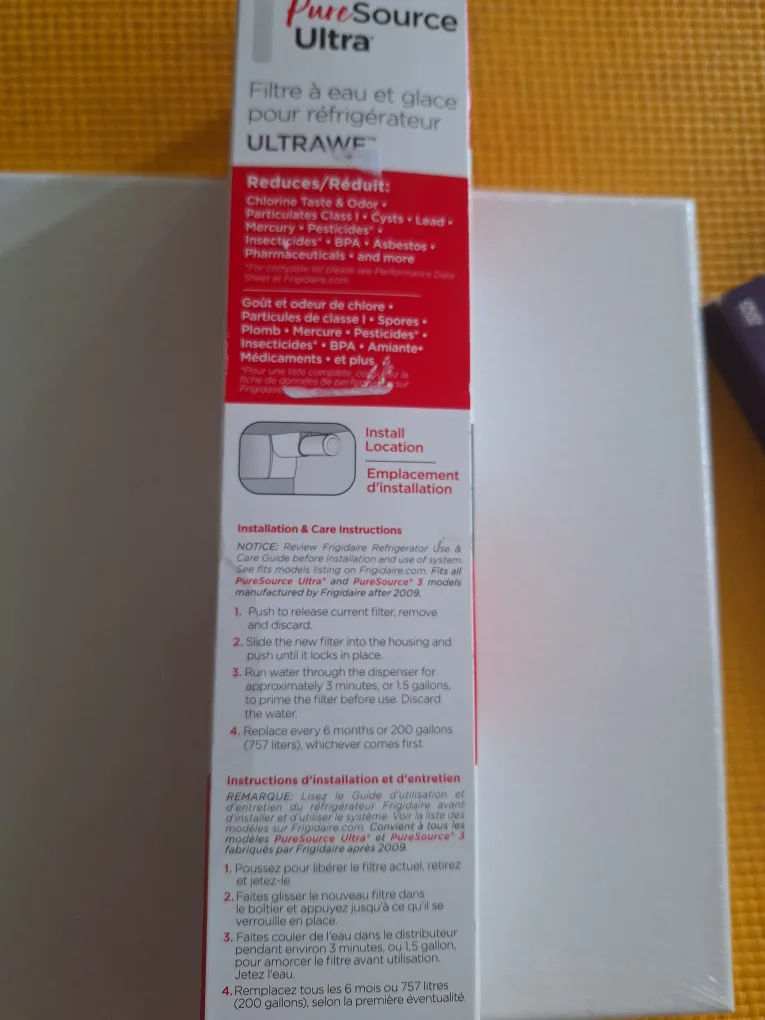 New Frigidaire Pure Source Ultra Water Filter ULTRAWF image indicator(4)