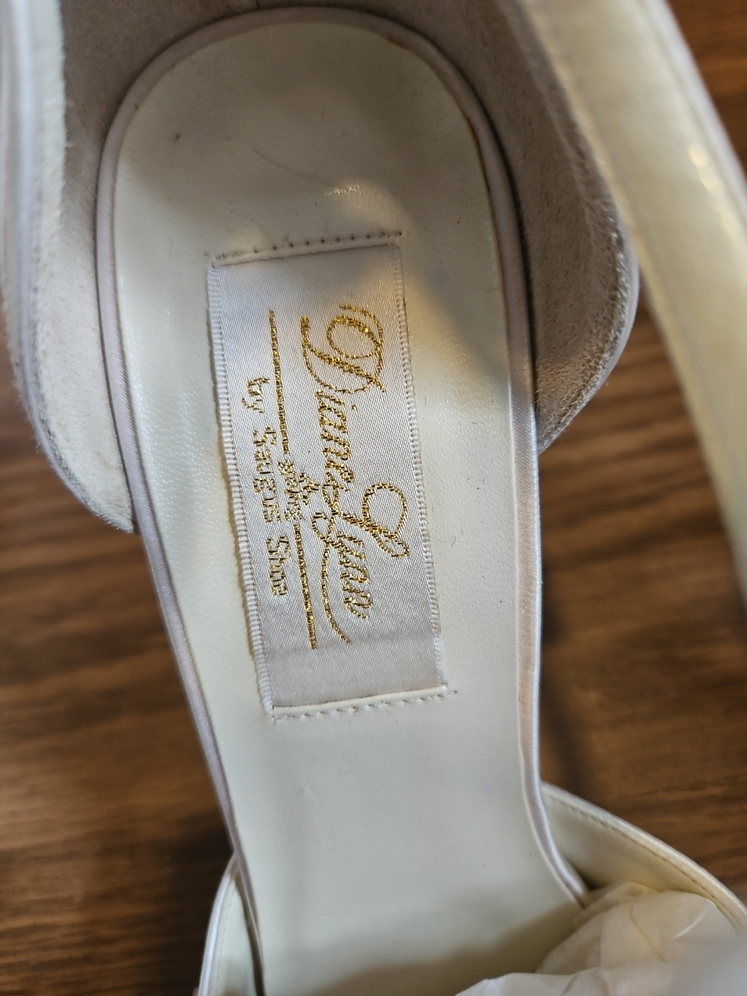 Diane Lynn By Saugus Shoe Wedding Shoes Size 7 Pointy 4" Heel - photo 5