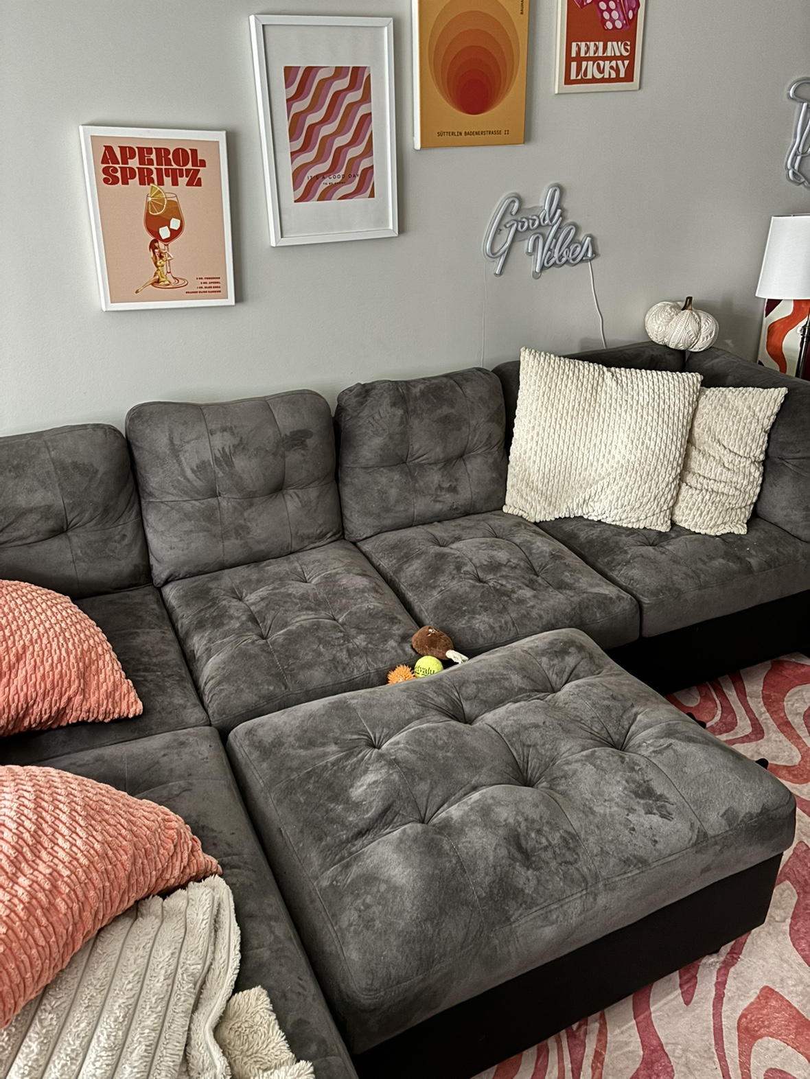 Couch in fair condition! NEED GONE! - photo 3