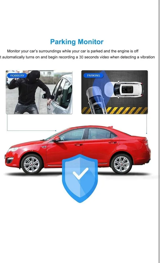 Dash Cam for Cars 1080P FHD Car Dash Camera CHORTAU 2024 3.2 image indicator(2)