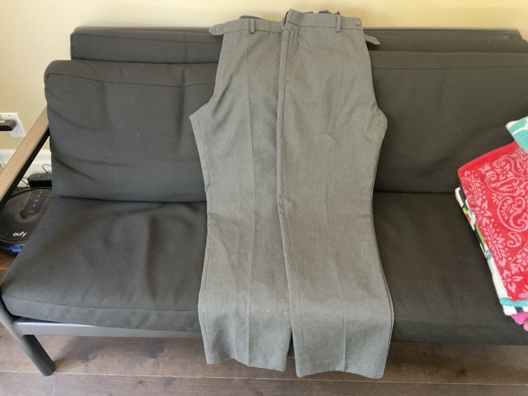 Grey school uniform pants - photo 3