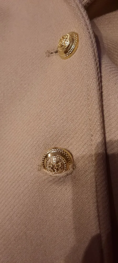 Zara Manteco Womens M Overcoat Tan Camel Fur Trim image indicator(5)