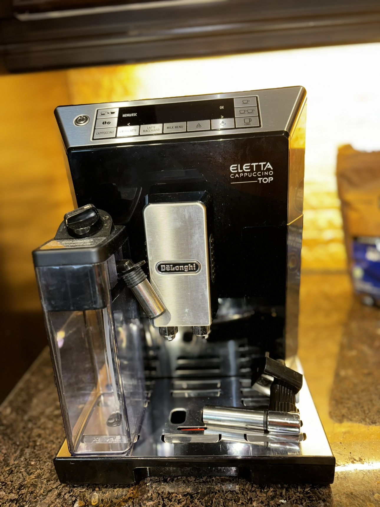 DeLonghi Eletta Cappuccino Top Espresso Machine - photo 3