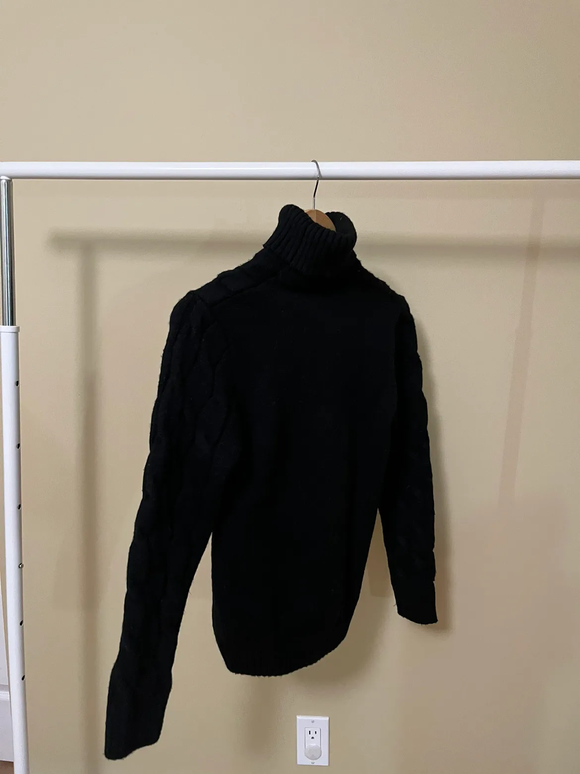 Black Turtleneck Sweater image indicator(2)
