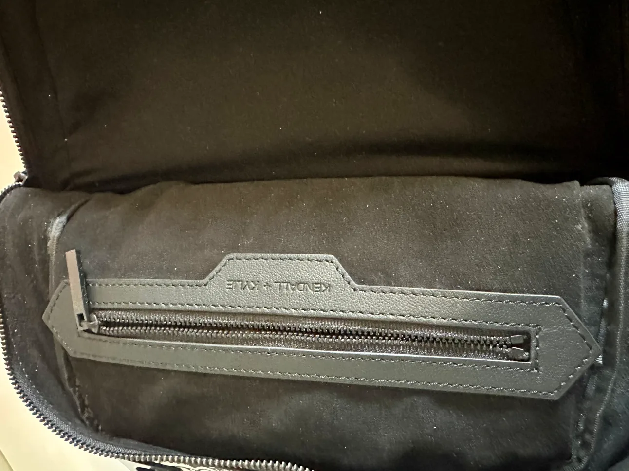 Kendall & Kylie Black Leather Bandana Backback image indicator(6)