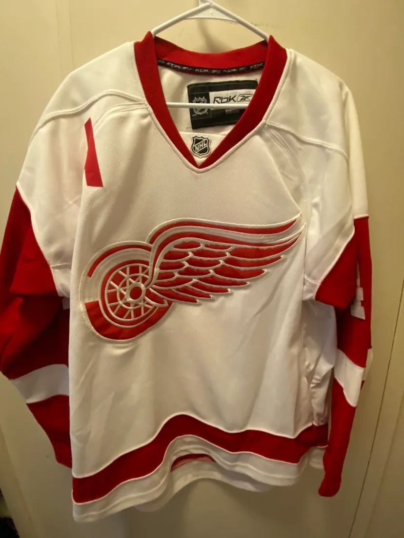 Clear out - Detroit Red Wings #40 Zetterberg Reebok Jersey image indicator(2)