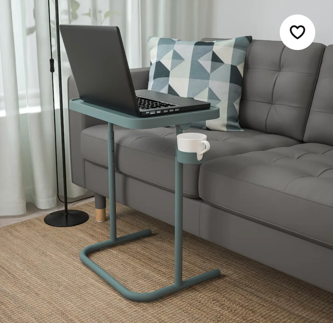 IKEA Bjorkasen Laptop Stand Table thumbnail