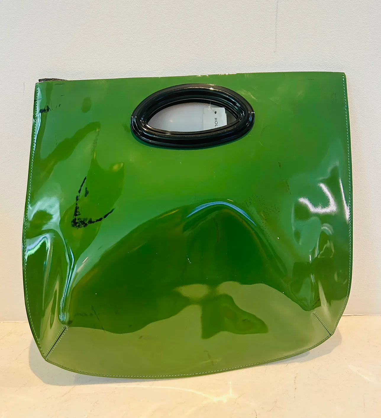 New with Tags marni green patent leather bag. From holt Renfrew. image indicator(8)