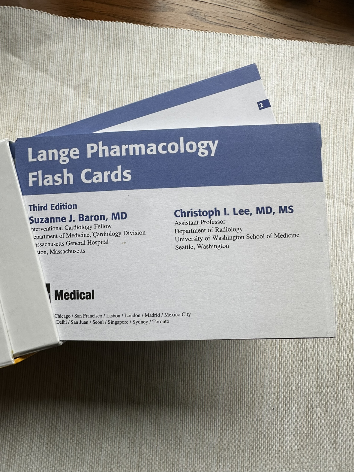 Lange Pharmacology Flashcards (Third Edition) - photo 2