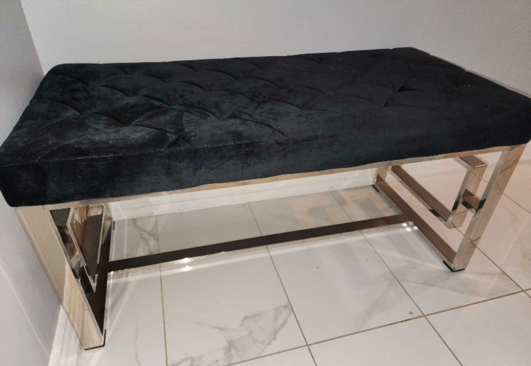 Black Velvet Bench - photo 2