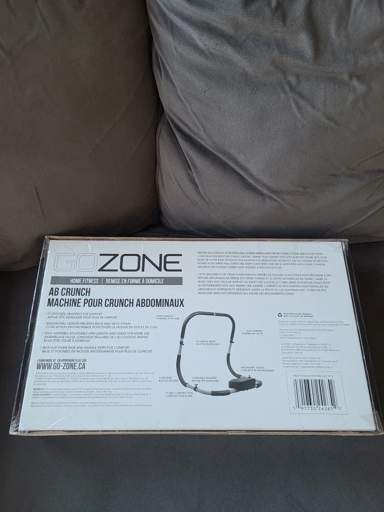 GOZONE Home Fitness Ab Crunch FAST PICK-UP image indicator(2)