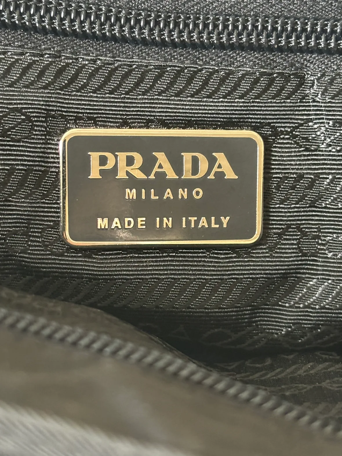 Prada Black Tote Bag Authentic image indicator(8)