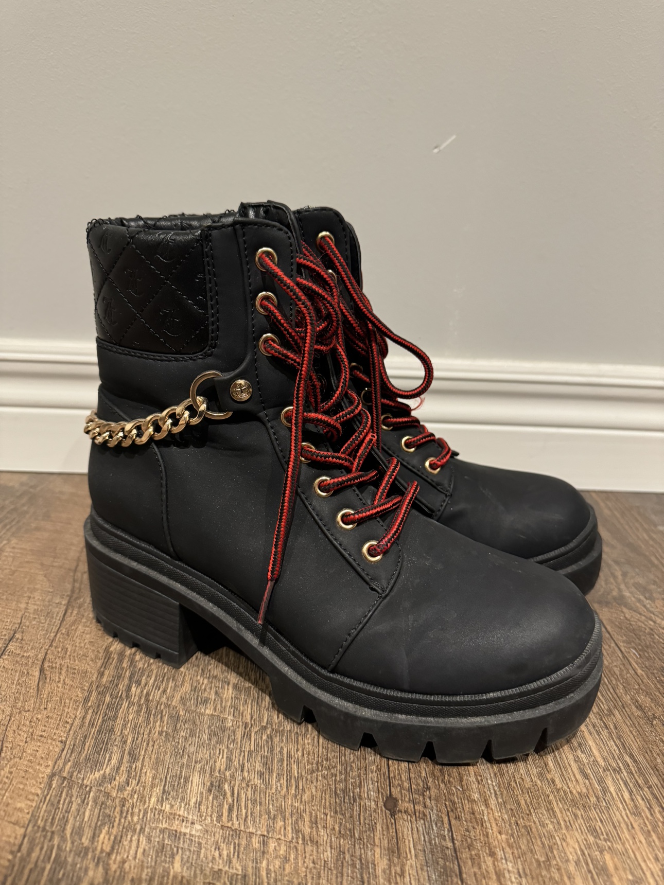 Juicy Couture platform boots