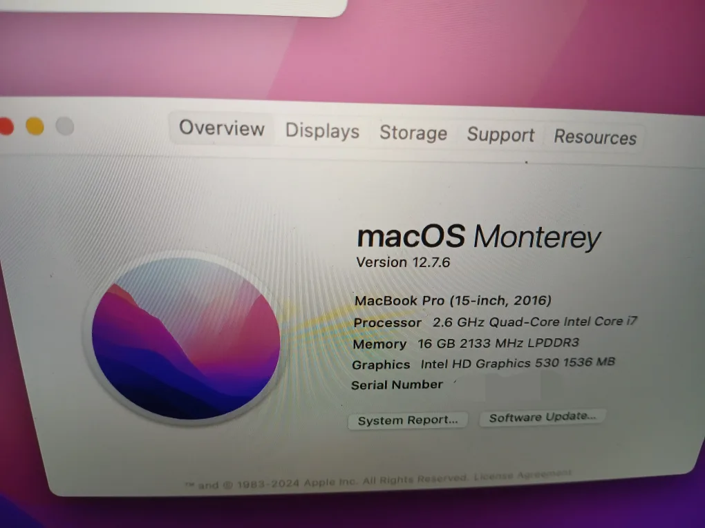 MacBook Pro 15 inch - SSD 256Gb - 16Gb ram image indicator(5)