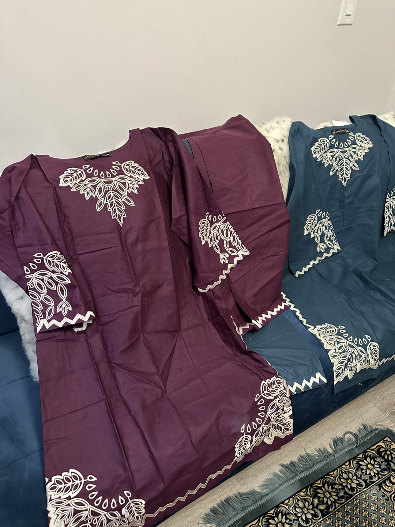 Embroidered Kurta & Shalwar Sets - photo 3