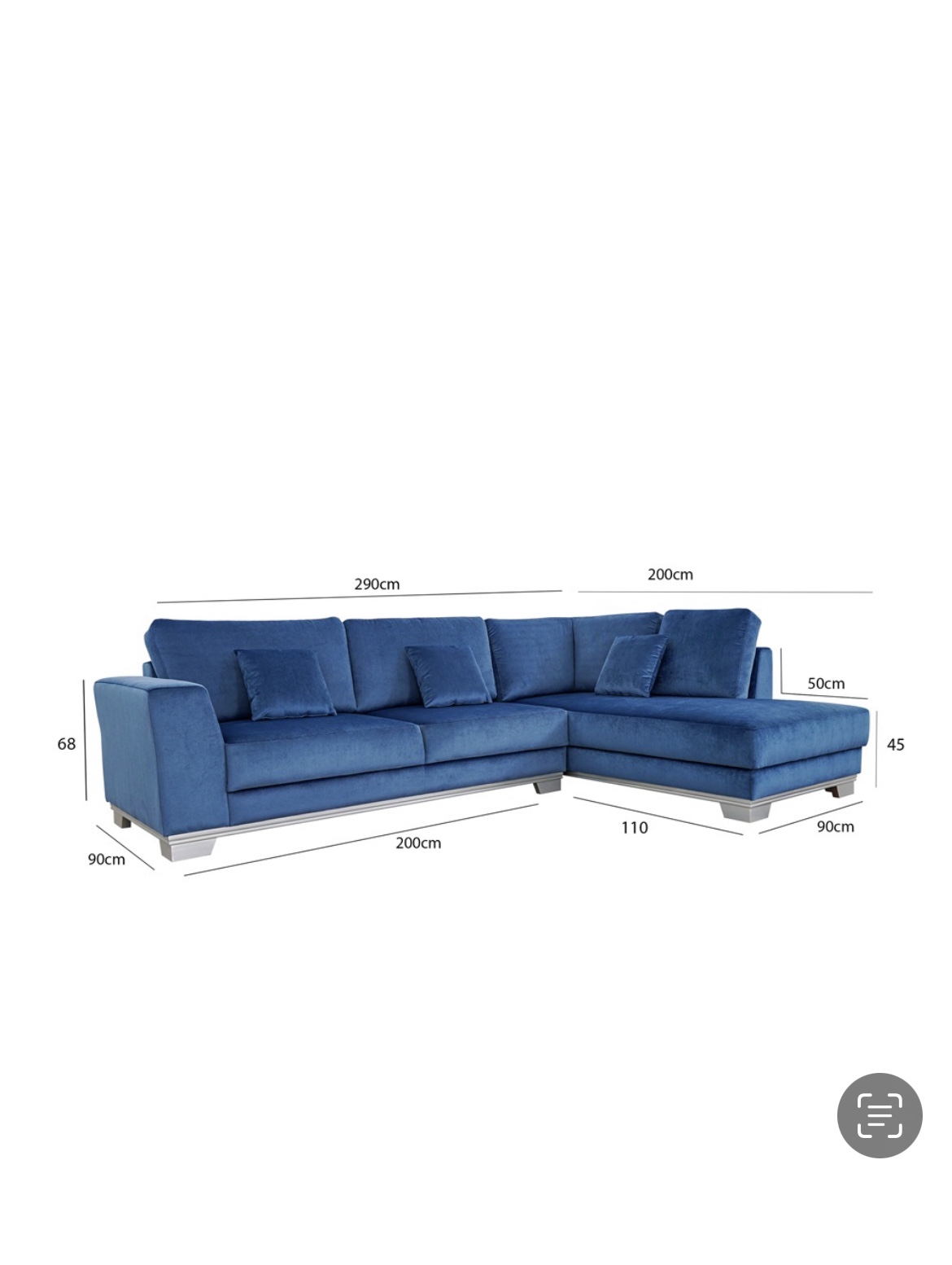 Sectional in good condition - photo 2