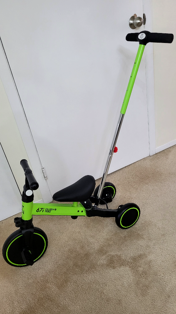 New Toddler tricycle with push handle - photo 2
