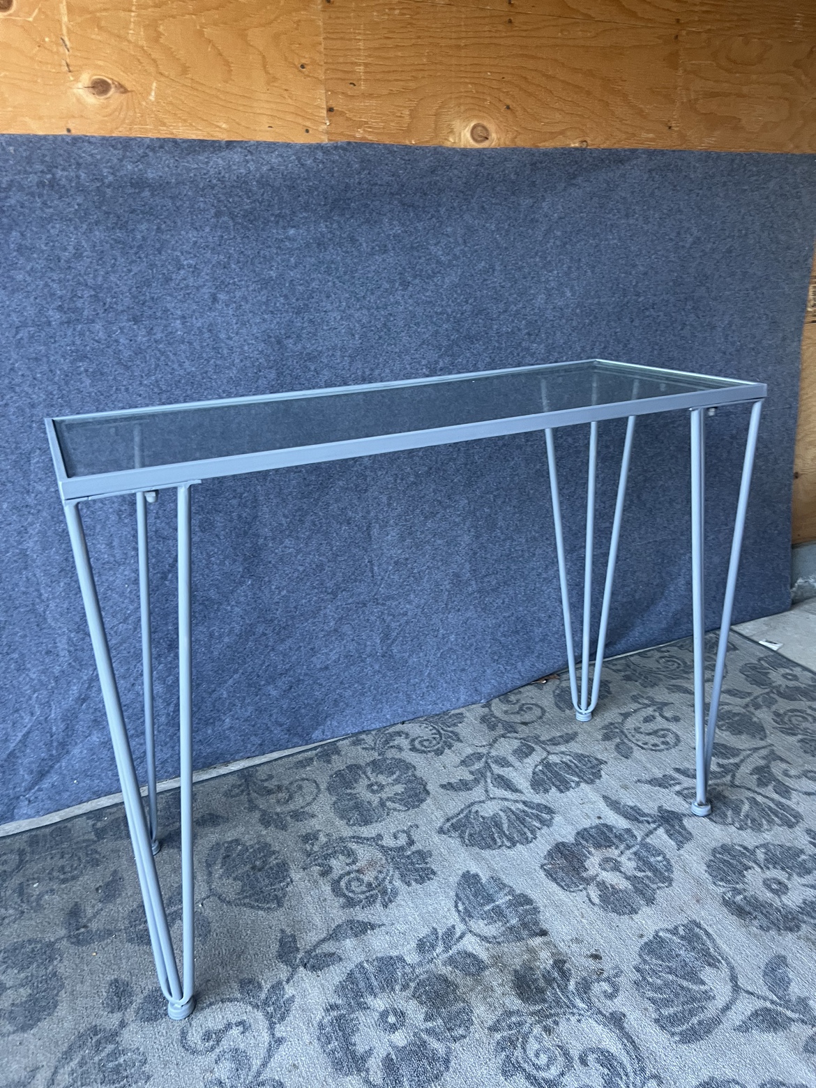 Grey Entry Console Table - photo 2
