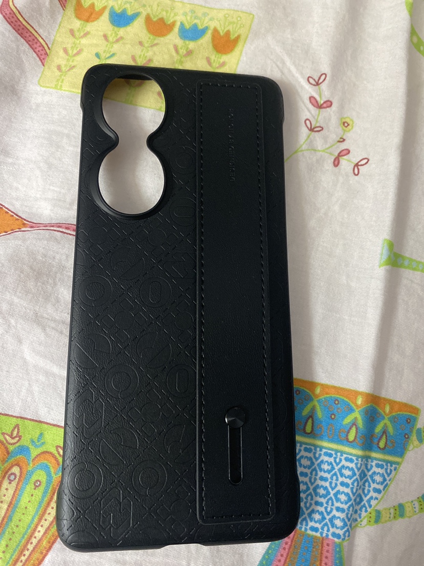 Black Phone Case with Kickstand (Honor 90)