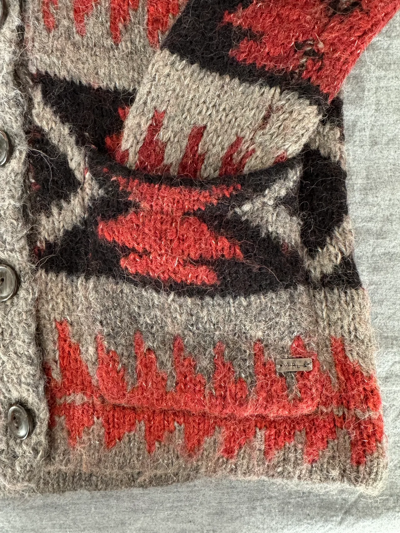 Denim&Supply RL Wool-blended Cardigan image indicator(4)