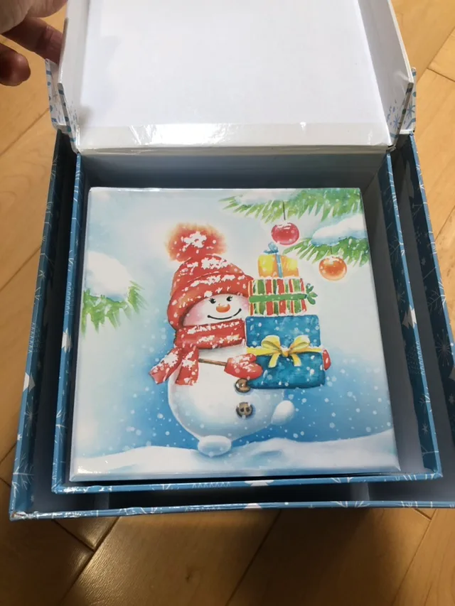 🆕Set of 3 Snowman Gift Boxes image indicator(3)