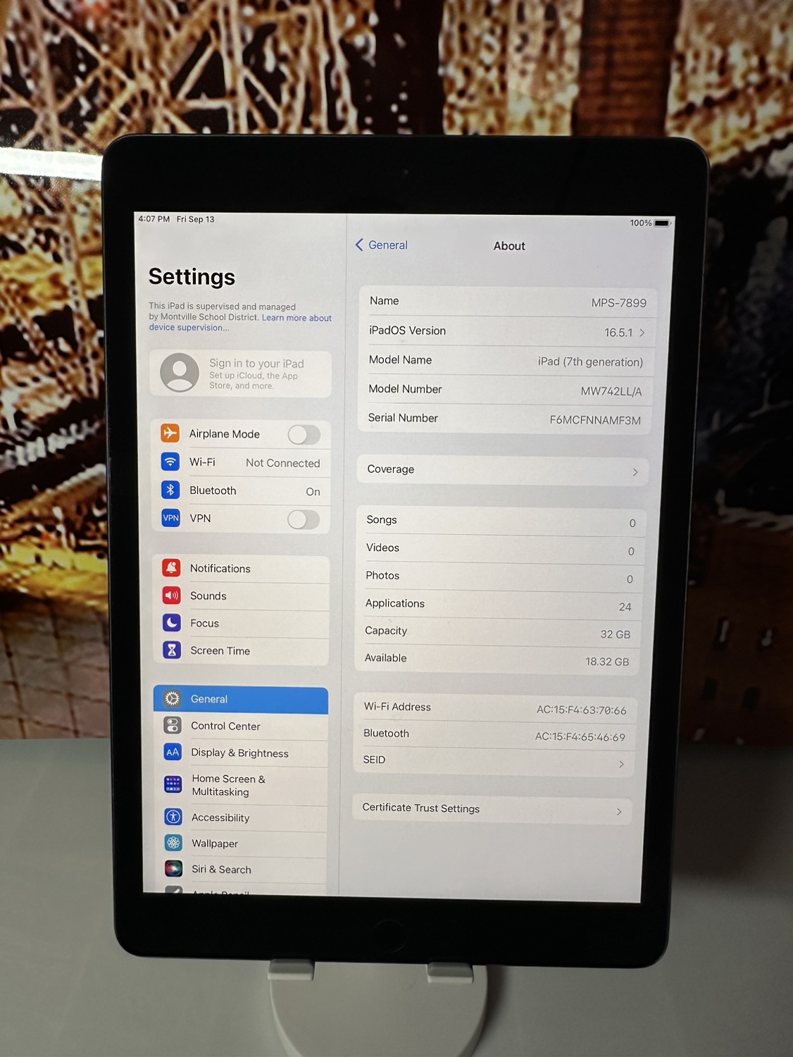 iPad 7th Generation 32GB