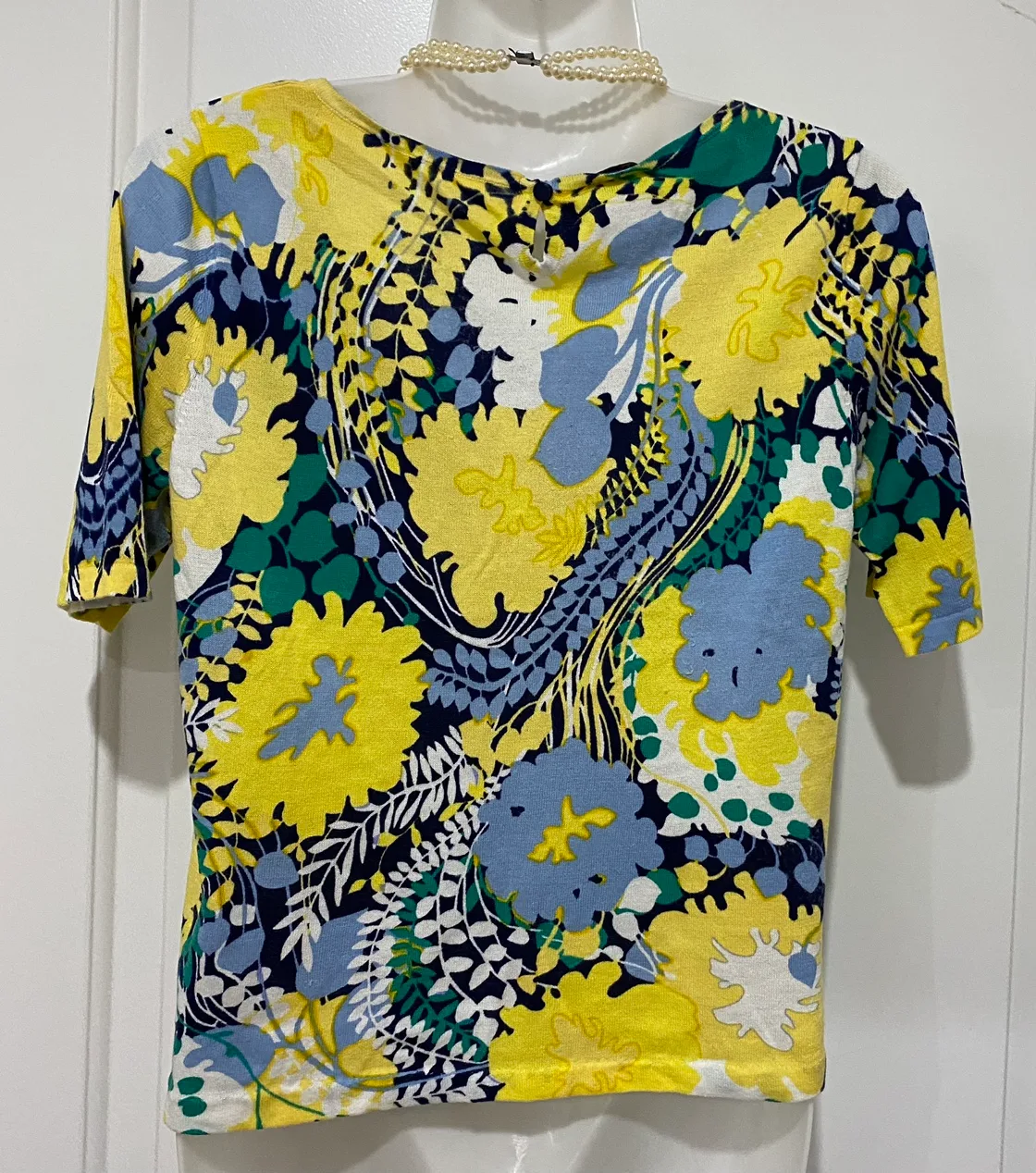 Floral Short Sleeve Top image indicator(2)