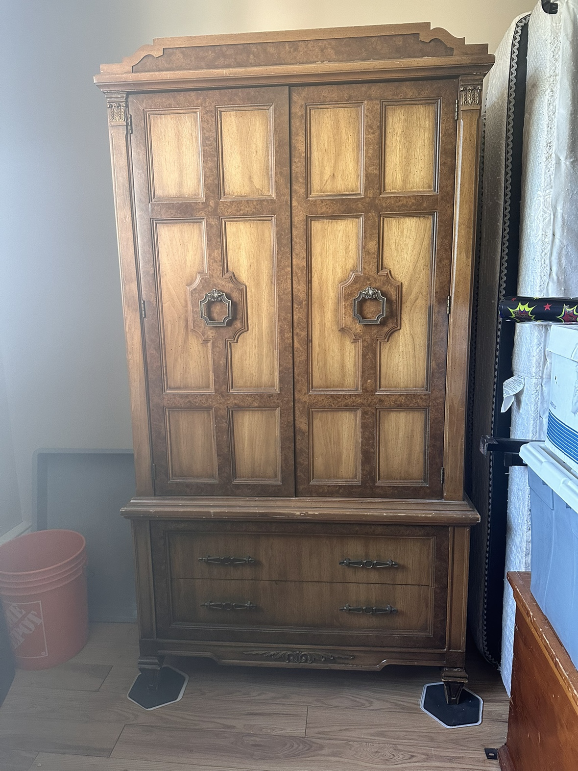 Antique Wooden Dresser set - photo 4