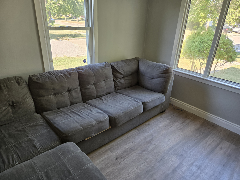 Grey Sectional Sofa - photo 4