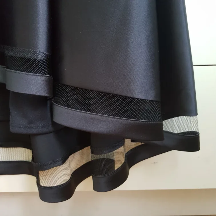 Le Chateau Purple Lace Dress Small image indicator(4)