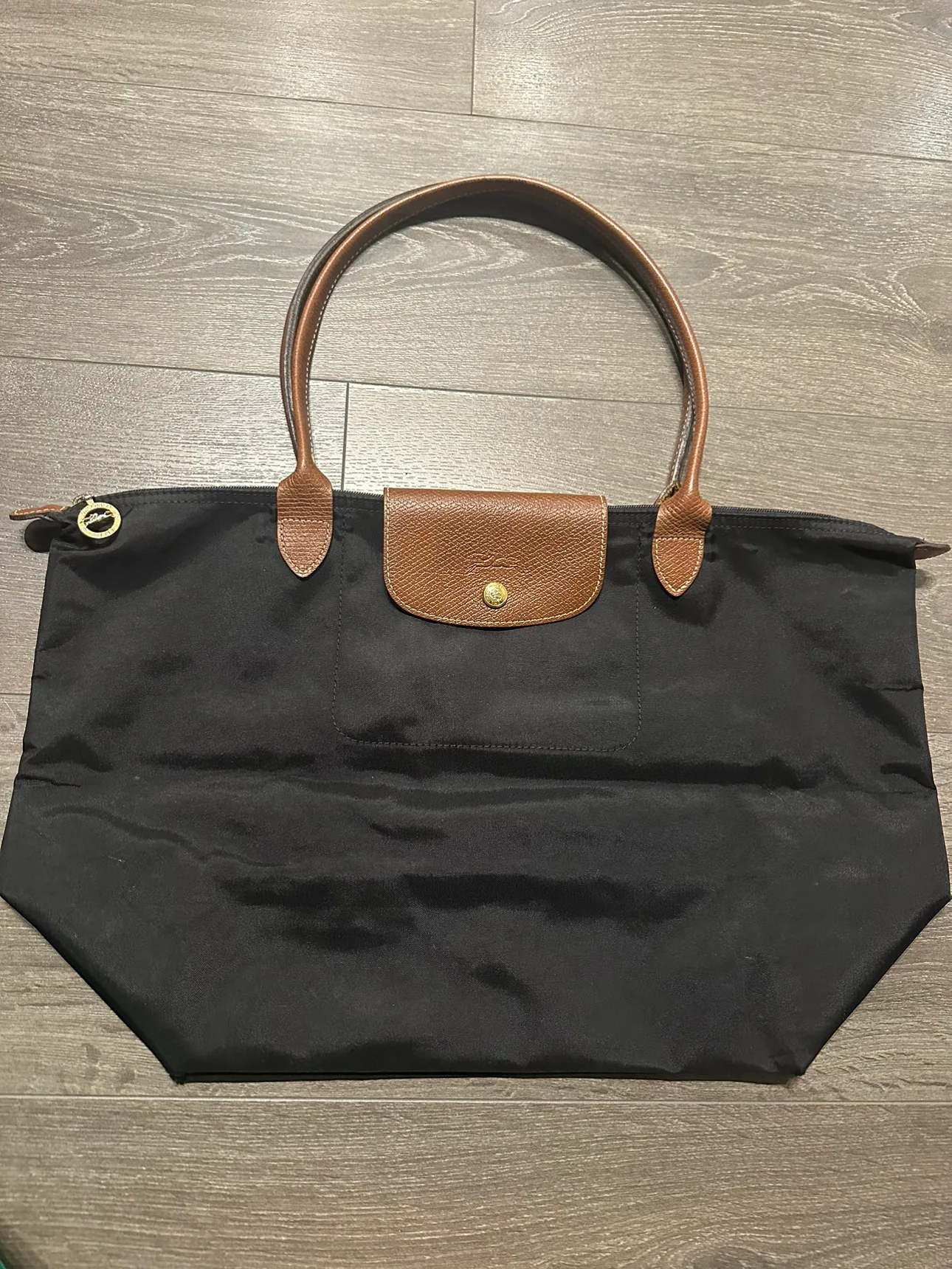 Longchamp Le Pliage Tote Bag large black thumbnail