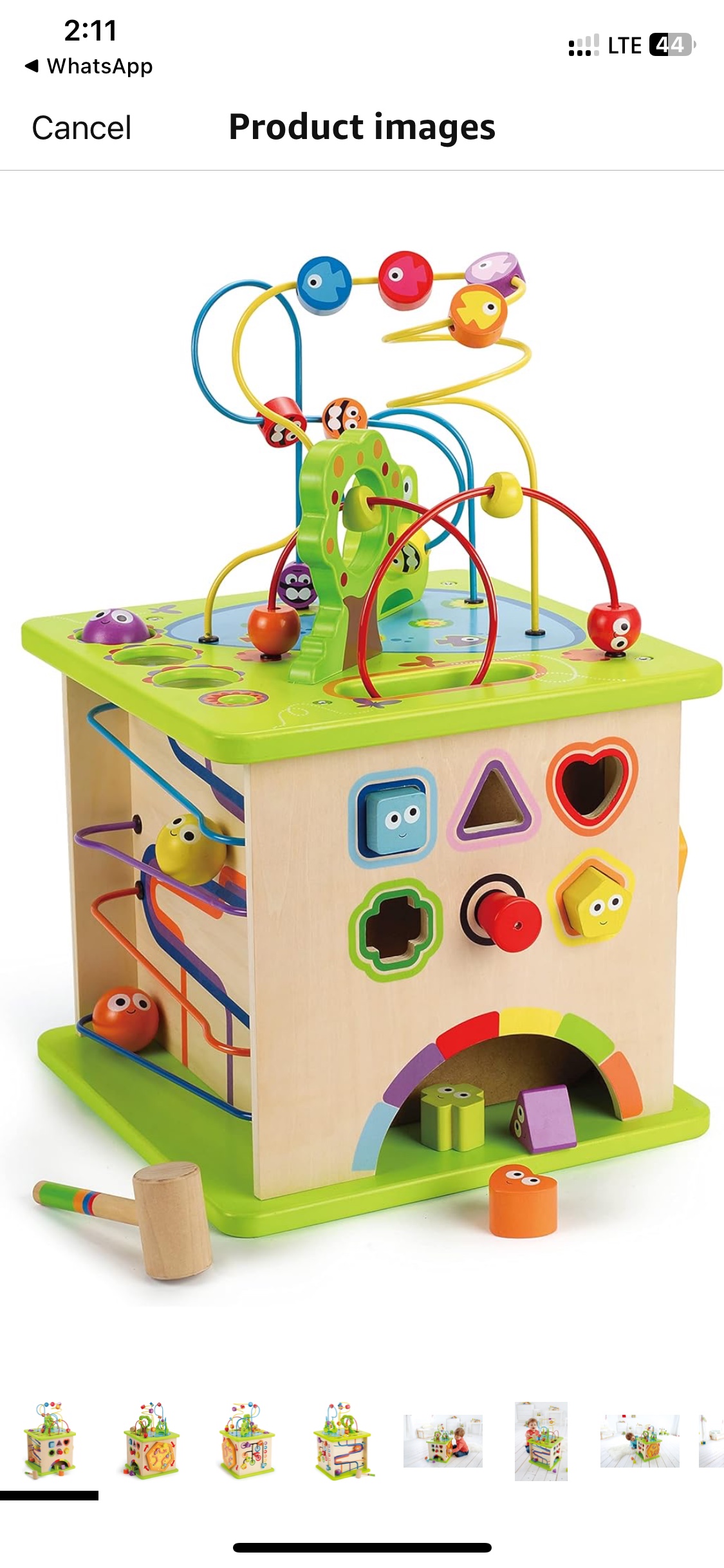 HAPE Table and Bench w Xylophone