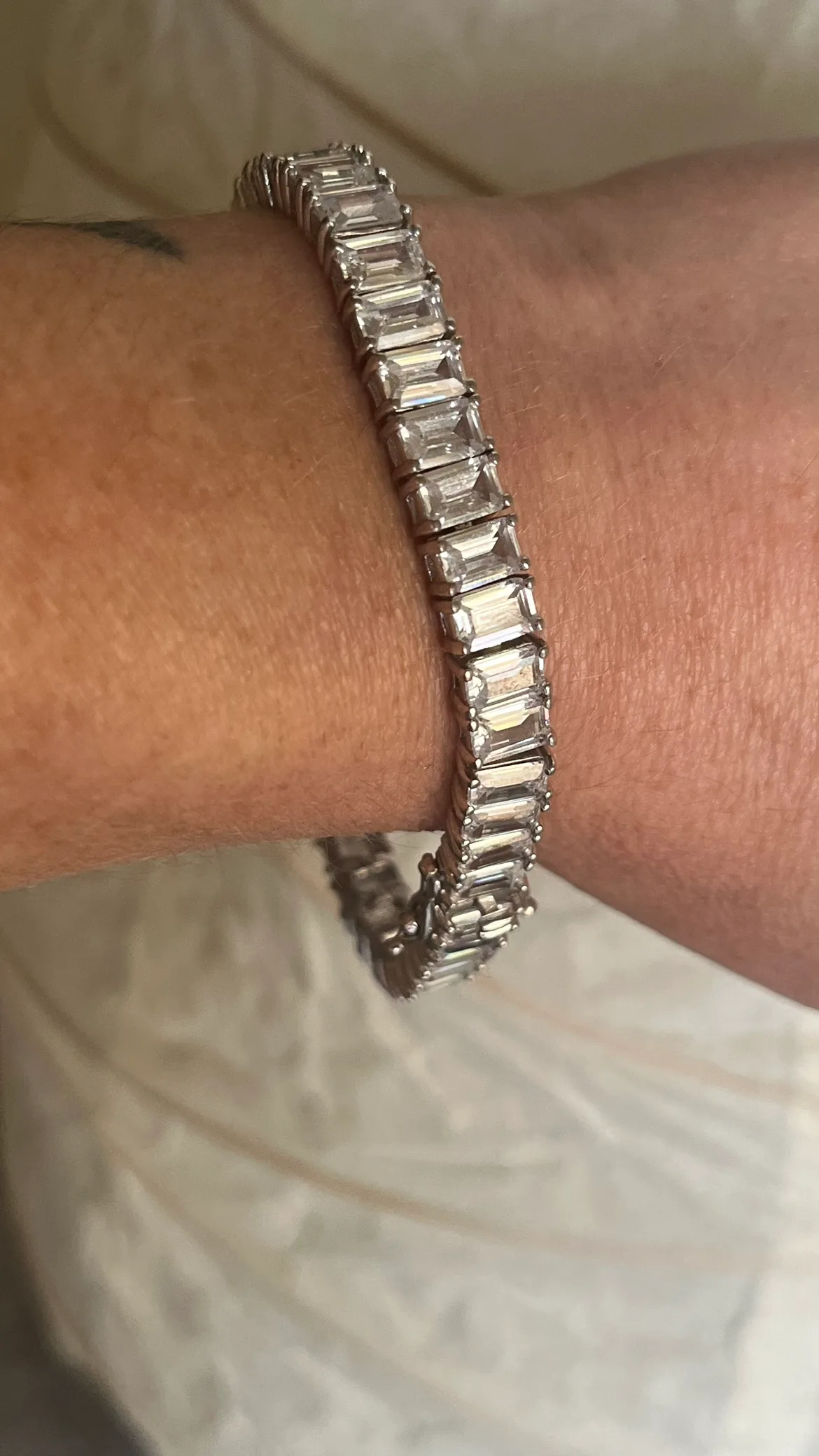 Emerald Cut Tennis Bracelet thumbnail