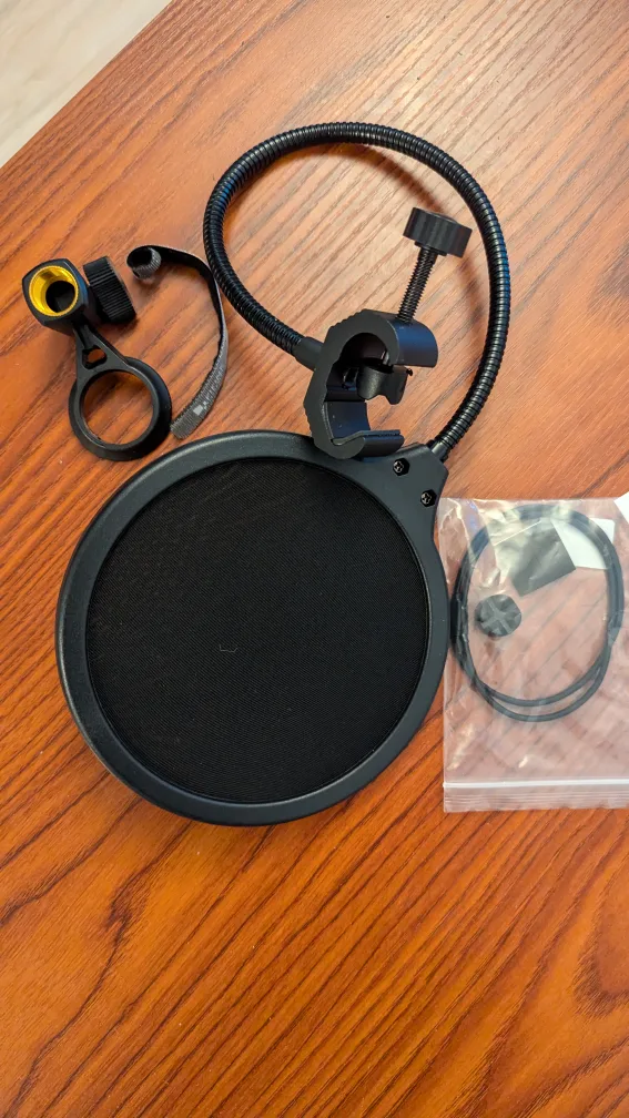Microphone Stand, pop filter and Accessories thumbnail