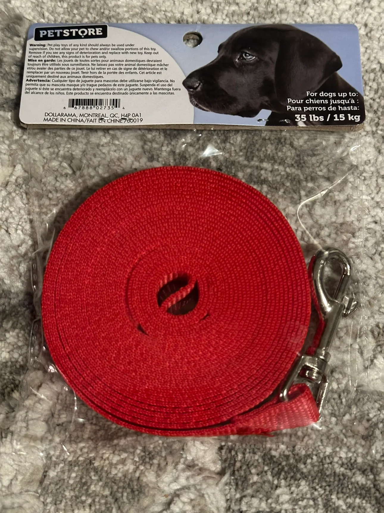 Dog leash, toothbrush and waste bags. New and sealed. $3 total. image indicator(4)