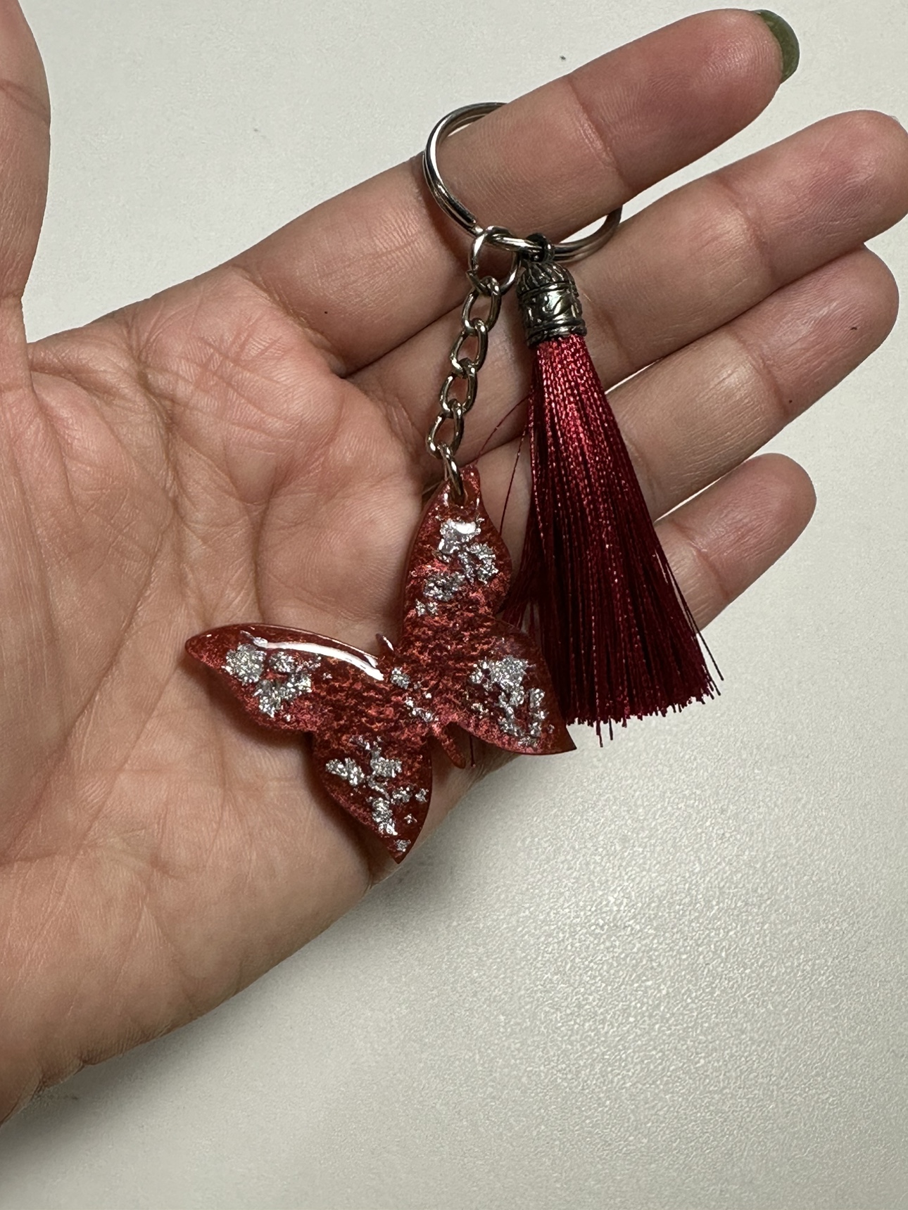 Butterfly Keychain #freecycle