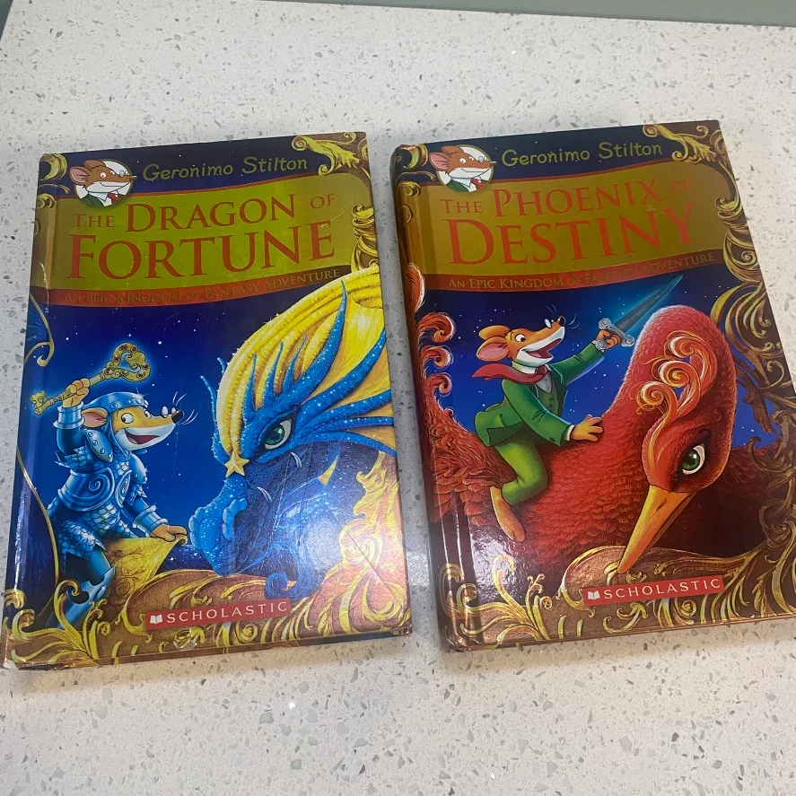 Geronimo Stilton Books: Dragon of Fortune & Phoenix of Destiny thumbnail