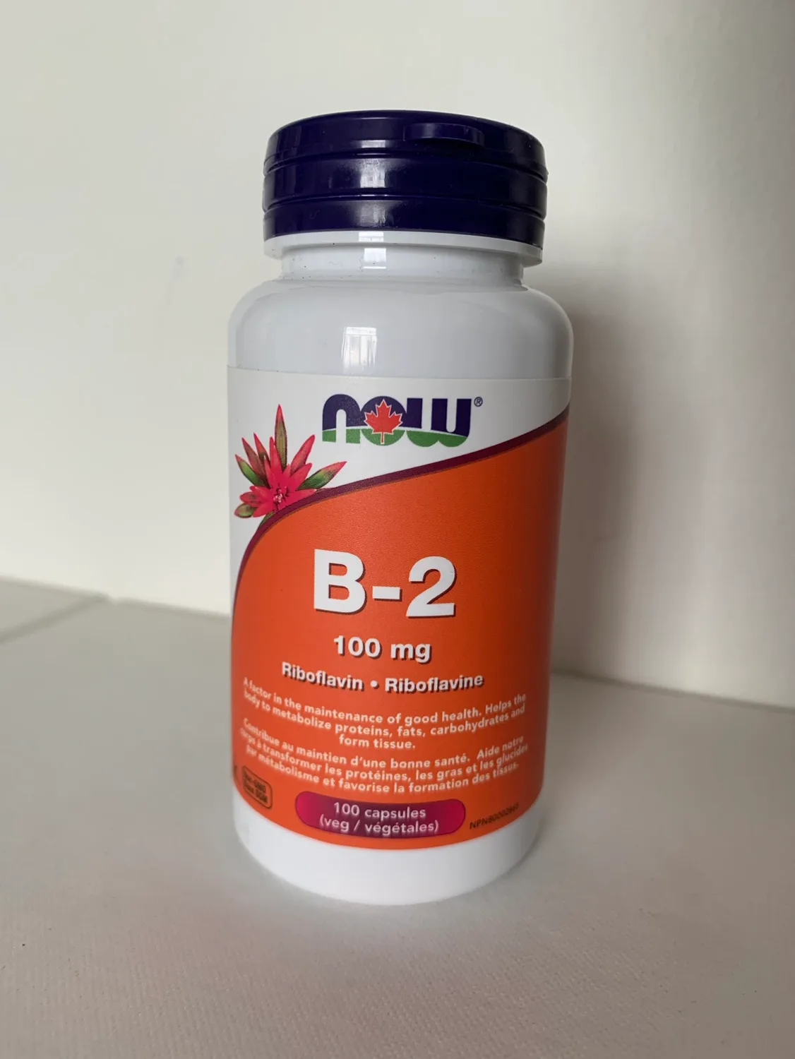 NOW B2 Riboflavin (expired) 🧡 thumbnail