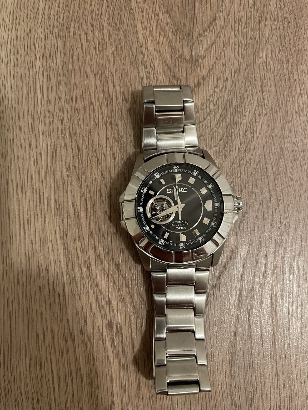 Seiko Premier Series Open Heart Watch - photo 3