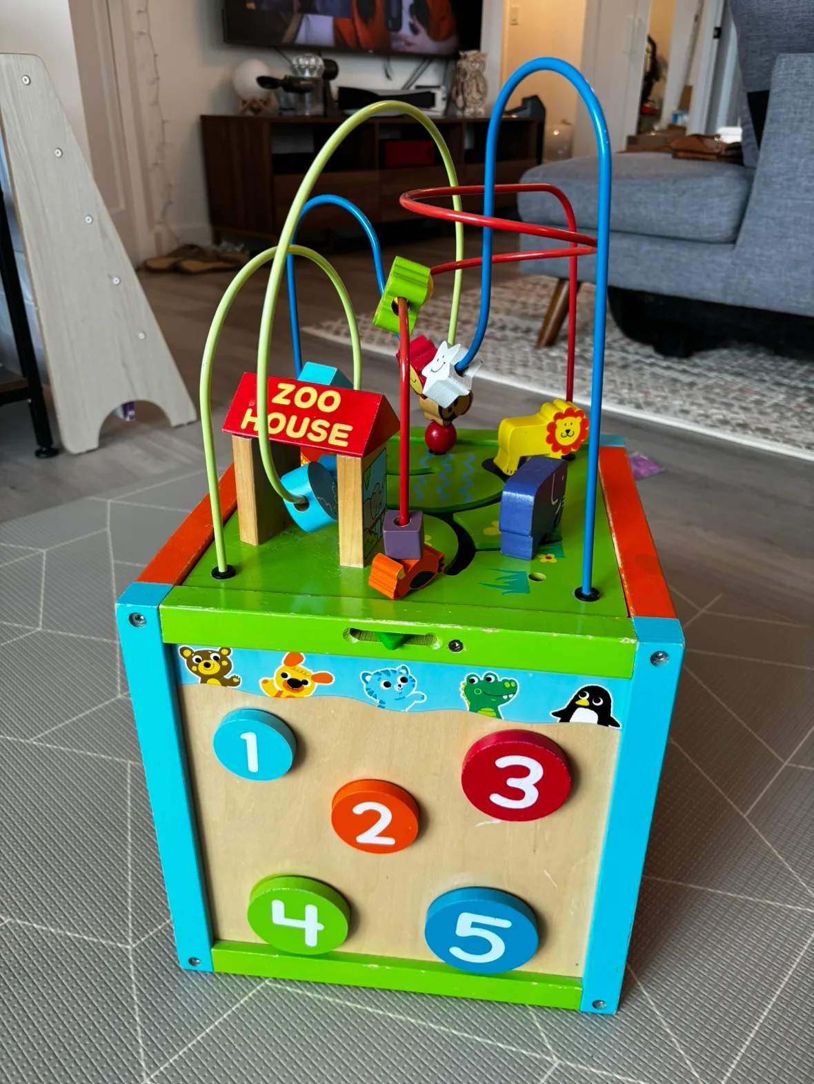 Wooden Activity Cube thumbnail